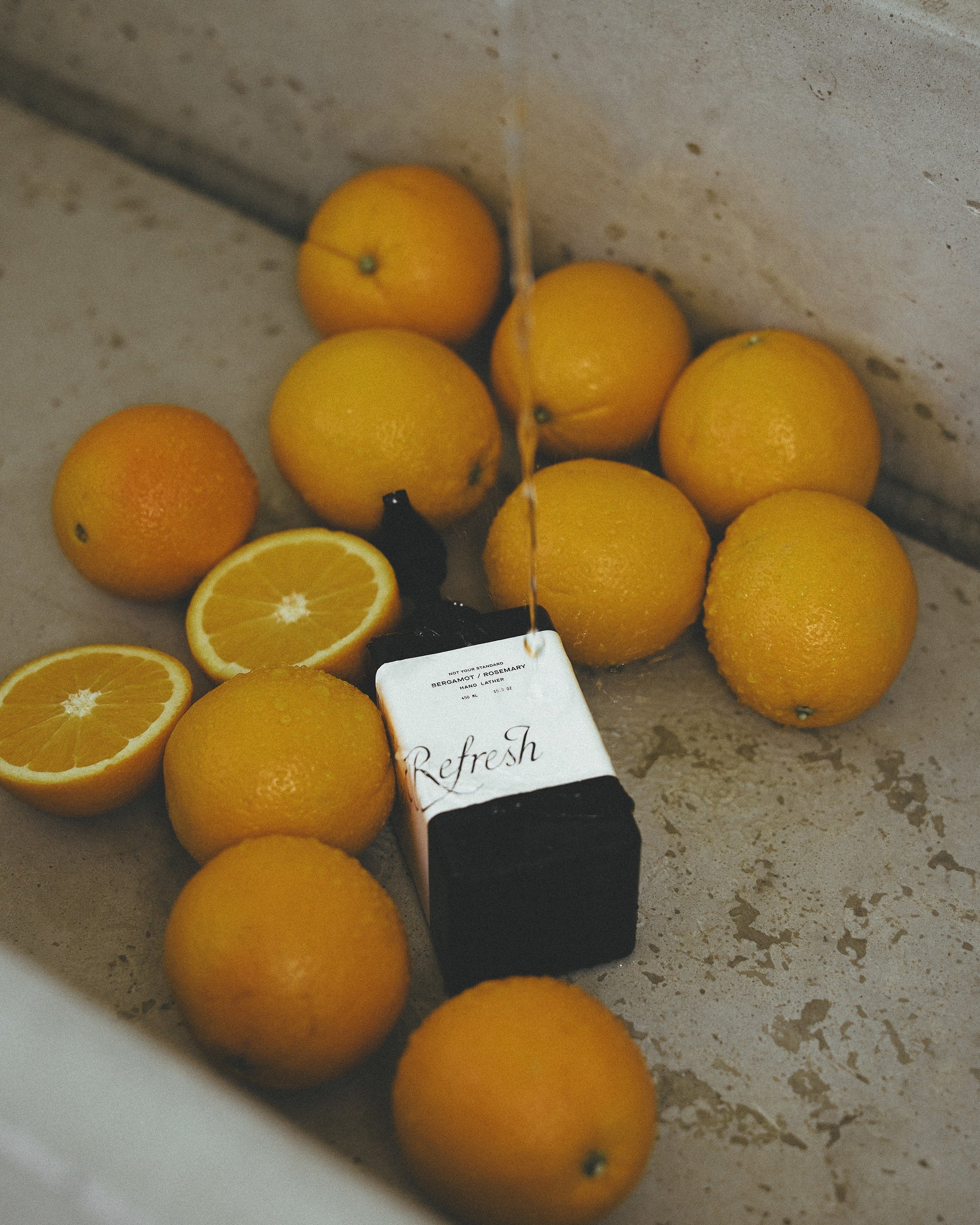 Not Your Standard Refresh Hand Wash with fresh bergamot & rosemary scent
