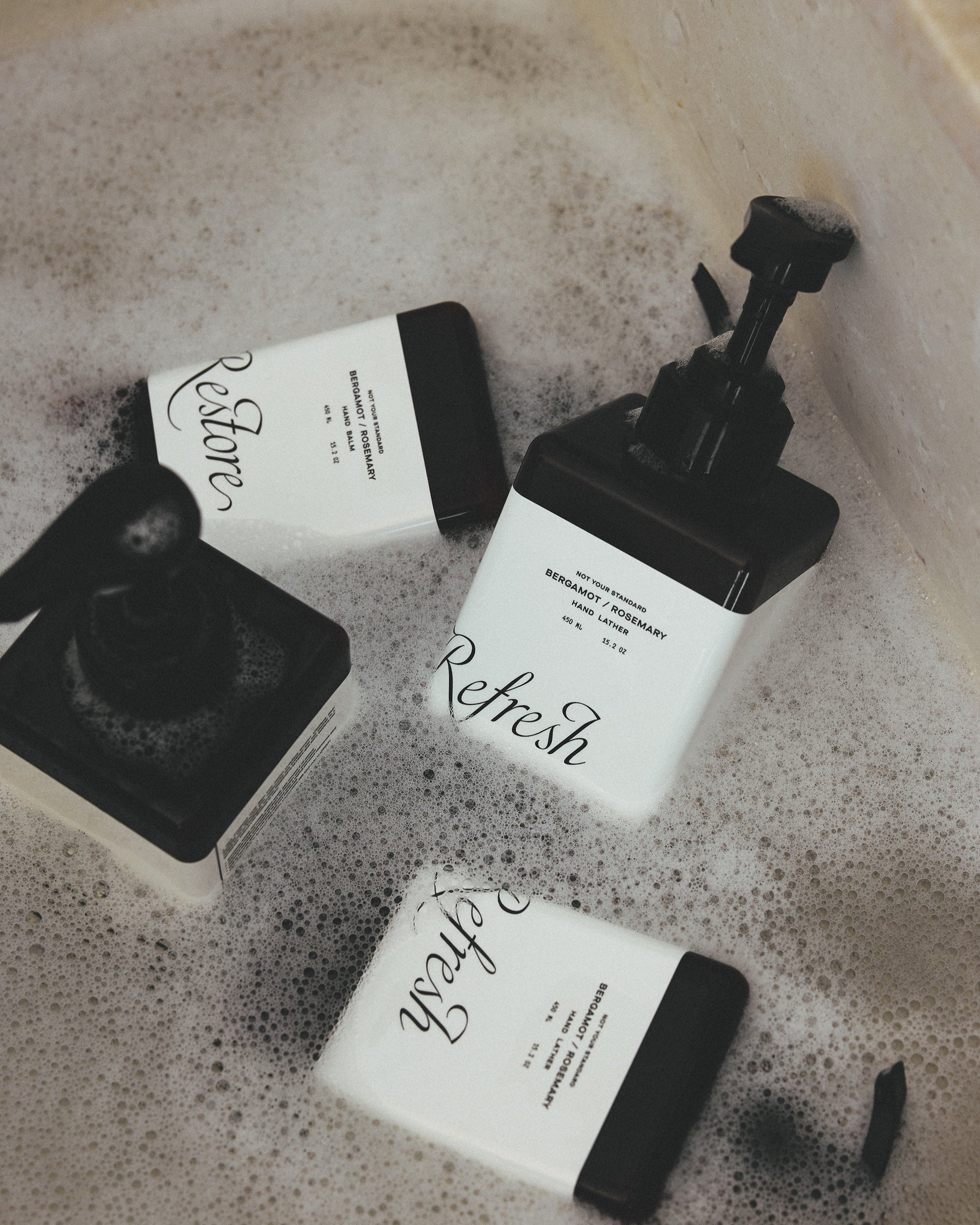 Not Your Standard Refresh Hand Wash moisturizing soap to hydrate and soften hands